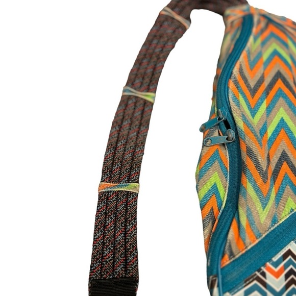 Kavu Rope Sling Bag Crossbody Hiking Bag Multi Color - Picture 9 of 13